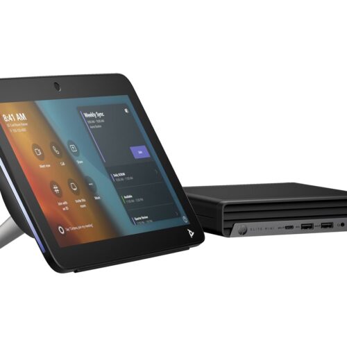 HP Poly Studio Base Kit G9 Plus for Microsoft Teams HP Mini IP PC w/TC10 EMEA – Euro plug