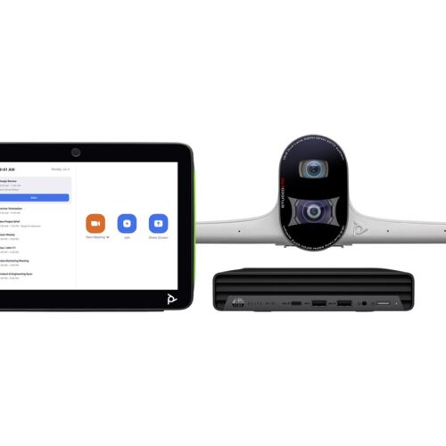 HP Poly Studio Large Room Bundle for Zoom Rooms Studio E70 Smart Camera and HP PC w/TC10 ABB