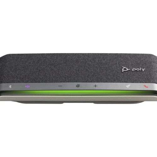HP Poly Sync 40+ Microsoft Teams Certified USB-A USB-C Speakerphone +BT700 USB-A Adapter