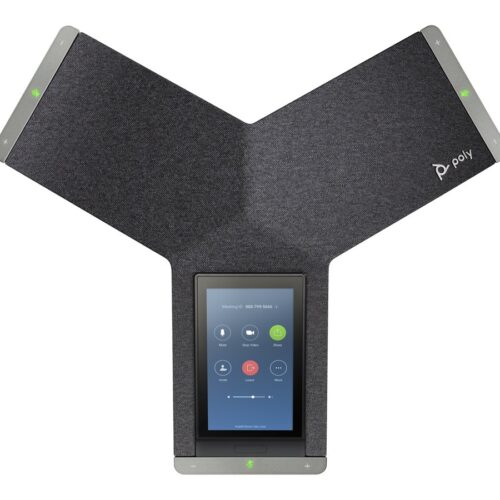 HP Poly Trio C60 IP Conference Phone and PoE-enabled No Radio