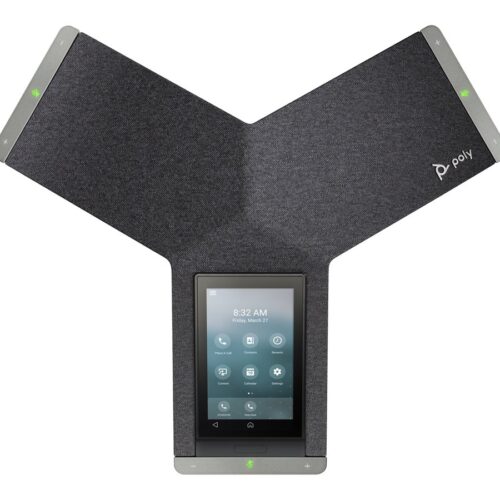 HP Poly Trio C60 IP Conference Phone Full Radio and PoE-enabled EMEA – INTL English Loc Euro plug