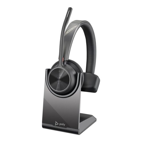 HP Poly Voyager 4310 USB-C Headset +BT700 dongle +Charging Stand