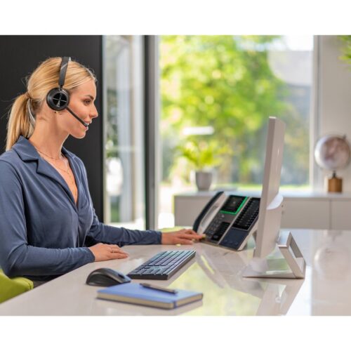 HP Poly Voyager 4310 USB-C Headset +BT700 dongle +Charging Stand