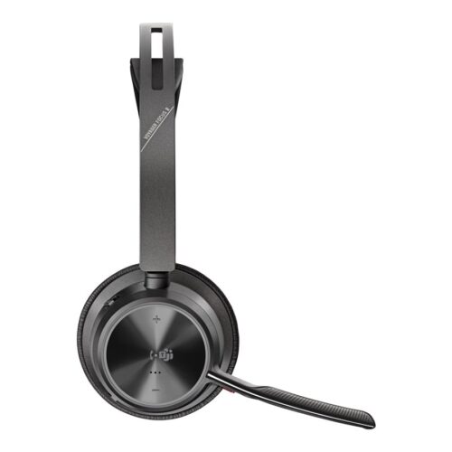 HP Poly Voyager Focus 2 Microsoft Teams Certified USB-C-C Headset +USB-C/A Adapter