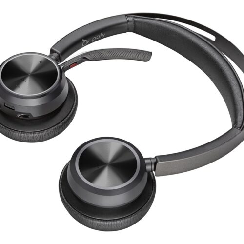 HP Poly Voyager Focus 2 USB-C-C Headset +USB-C/A Adapter +Charging Stand