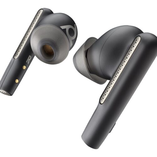 HP Poly Voyager Free 60/60+ Microsoft Teams Certified Black Earbuds 2 Pieces