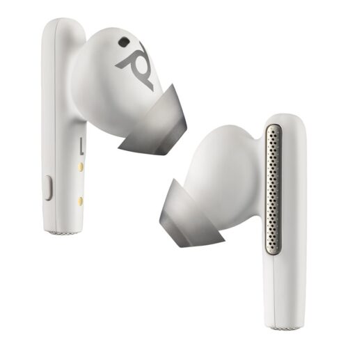 HP Poly Voyager Free 60/60+ Microsoft Teams Certified White Earbuds 2 Pieces