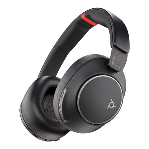 HP Poly Voyager Surround 85 UC USB-C Headset +USB-C/A Adapter +Charging Stand