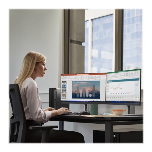 HP Pro SFF 400 G9 Intel Core i3-14100 8Go DDR5 256Go SSD W11P 1/1/1