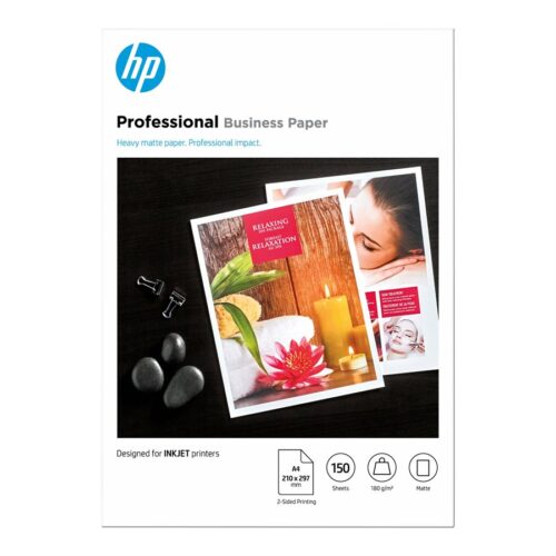 HP Prof Matte Ij A4 180g 150sh FSC Paper