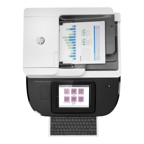 HP ScanJet Digital Sender Flow 8500 fn2 scanner à plat Réseau/USB A4 avec chargeur auto de 150 feuilles – jusqu’à 100 ppm/200ipm