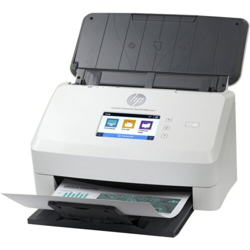 HP ScanJet Ent Flow N7000 snw1 scanner à défilement Réseau/USB A4 recto-verso avec chargeur auto 80 feuilles – jusqu’à 75 ppm/150ipm