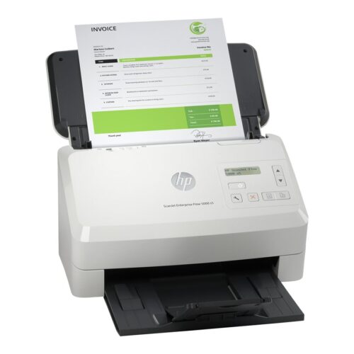 HP ScanJet Enterprise Flow 5000 s5 scanner à défilement A4 recto-verso avec chargeur automatique 80 feuilles – jusqu’à 65 ppm/130ipm