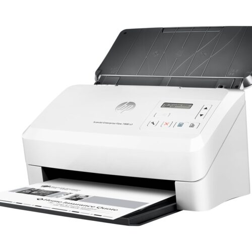 HP ScanJet Enterprise Flow 7000 s3 scanner à défilement A4 recto-verso avec chargeur automatique 80 feuilles – jusqu’à 75 ppm/150ipm