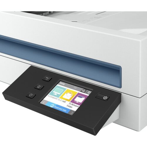 HP ScanJet Enterprise Flow N6600 fnw1 scanner à plat Réseau/USB A4 avec chargeur auto de 100 feuilles – jusqu’à 50 ppm/100ipm