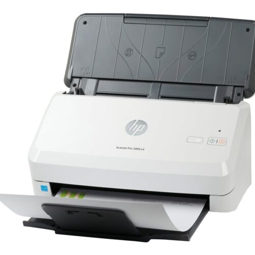 HP ScanJet Pro 3000 s4 scanner à défilement A4 recto-verso avec chargeur automatique 50 feuilles – jusqu’à 40 ppm/80ipm