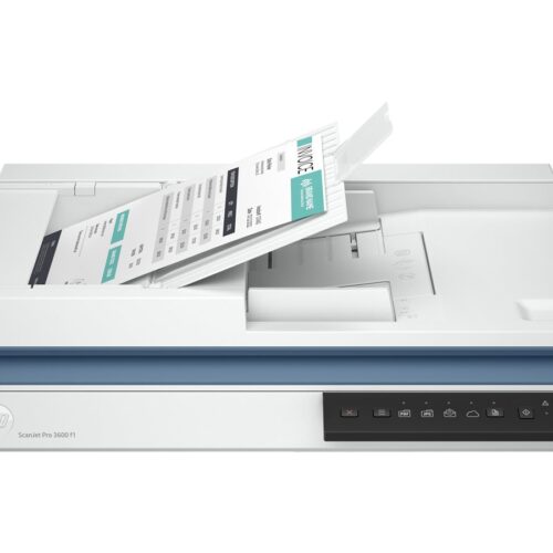 HP ScanJet Pro 3600 f1 scanner à plat A4 avec chargeur automatique de 60 feuilles – jusqu’à 30 ppm/60ipm