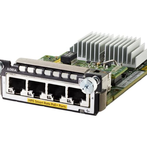 HPE Aruba 3810M/2930M 4 Smrt Rte PoE+ Module