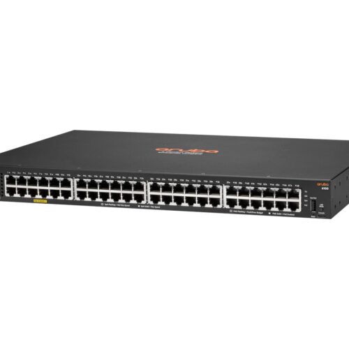 HPE Aruba 6100 48G Class4 PoE 4SFP+ 370W Switch Europe – English localization