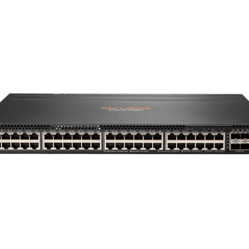 HPE Aruba 6300M 48-port 1GbE and 4-port SFP56 Power-to-Port 2 Fan Trays 1 PSU Bundle