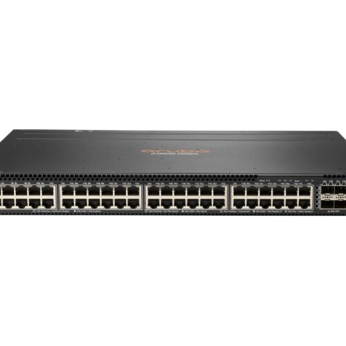 HPE Aruba 6300M Switch 48-port 1GbE Class 4 PoE and 4-port SFP56