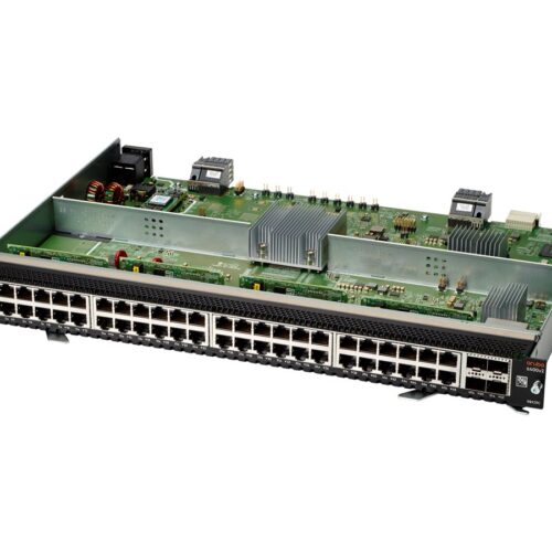 HPE Aruba 6400 v2 Module 48 Port 1GbE Class 4 PoE and 4 Port SFP56