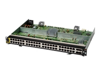 HPE Aruba 6400 v2 Module 48 Port 1GbE Class 4 PoE and 4 Port SFP56