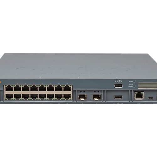 HPE Aruba 7010 (RW) 16p 150W PoE+ 10/100/1000BASE-T 1G BASE-X SFP 32 AP and 2K Clients Controller