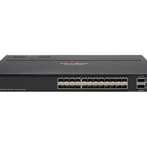 HPE Aruba 8360-24XF2C v2 24p 10G SFP/SFP+ 2p 100G QSFP+/28 Front-to-Back 3 Fans 2 AC Bundle