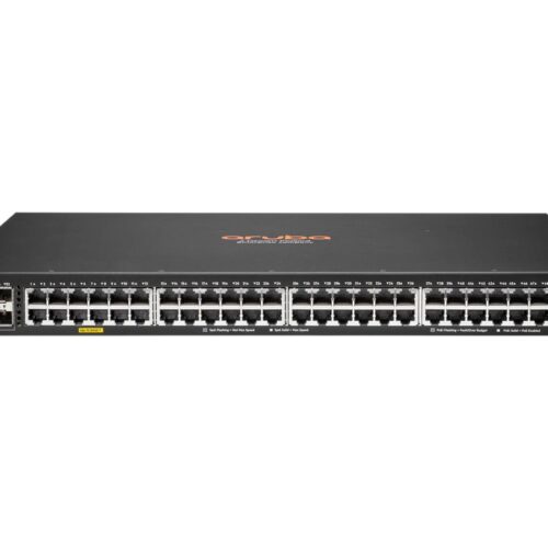 HPE Aruba Networking CX 6100 48G Class4 PoE 4SFP+ 740W Switch (EN)