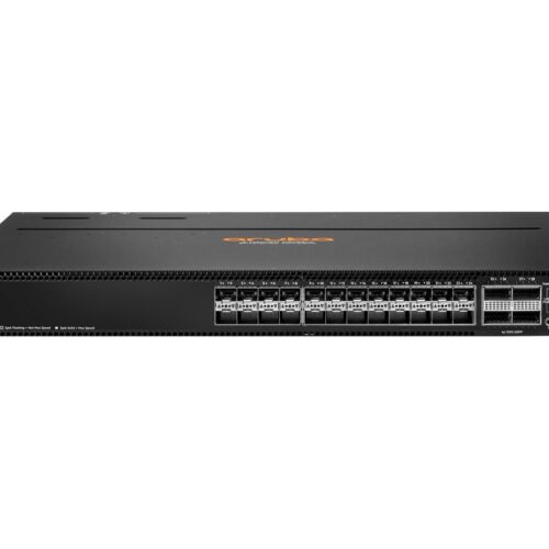 HPE Aruba Networking CX 8100 24x10G SFP+ 4×40/100G QSFP28 FB Airflow 3 Fans 2AC PSU SW Bundle EU en