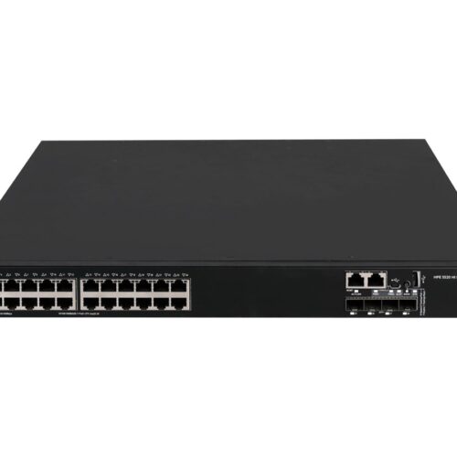 HPE FlexNetwork 5520 HI 24 10/100/1000 BASE-T 4 10G/1G BASE-X SFP+ 1 exp 2 fan tray 2 PS Switch