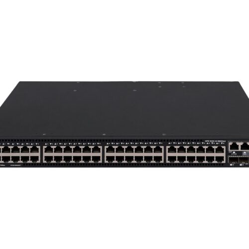 HPE FlexNetwork 5520 HI 48G 10/100/1000 BASE-T 4 10G/1G BASE-X SFP+ 1 exp 2 fan trays 2 PS Slot Switch