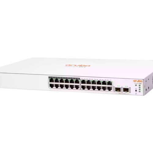 HPE Networking Instant On 1830 24G 12p Class4 PoE 2SFP 195W Switch Commutateur intelligent 12 x 10/100/1000 + 12 x10/100/1000 PoE+