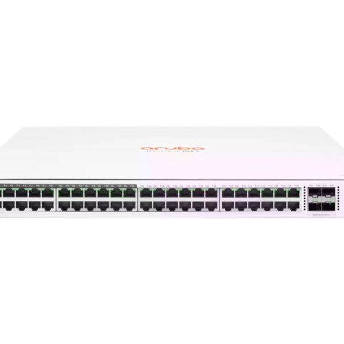 HPE Networking Instant On 1830 48G 24p Class4 PoE 4SFP 370W Switch Commutateur intelligent 24 x10/100/1000 + 24×10/100/1000PoE+)