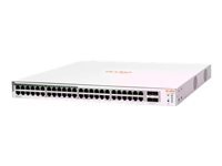 HPE Networking Instant On 1830 48G 24p Class4 PoE 4SFP 370W Switch Commutateur intelligent 24 x10/100/1000 + 24×10/100/1000PoE+)