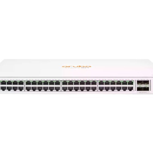 HPE Networking Instant On 1830 48G 4SFP Switch Commutateur intelligent 48 x 10/100/1000 + 4 x Gigabit SFP de bureau