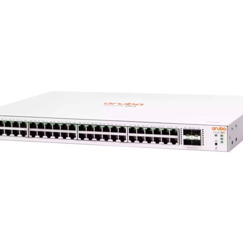 HPE Networking Instant On 1830 48G 4SFP Switch Commutateur intelligent 48 x 10/100/1000 + 4 x Gigabit SFP de bureau