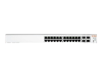 HPE Networking Instant On 1930 24G 4SFP/SFP+ Switch Commutateur C3 Géré 24 x 10/100/1000 + 4 x 1 Gigabit / 10 Gigabit SFP+