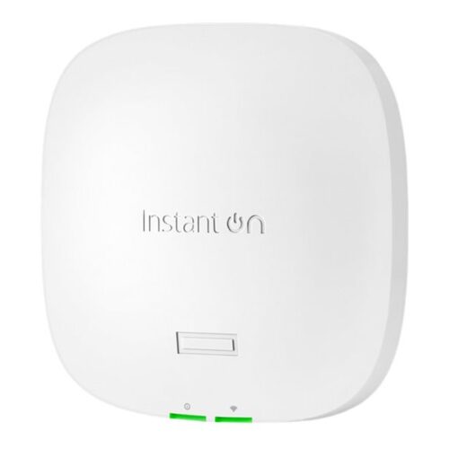 HPE Networking Instant On AP21 (RW) Borne daccès sans fil Wi Fi 6 2.4 GHz 5 GHz BTO montable au plafond/mur