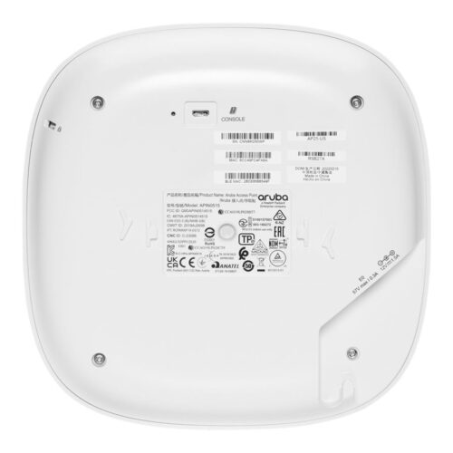 HPE Networking Instant On AP25 (EU) Borne daccès sans fil Wi Fi 6 Bluetooth 2.4 GHz 5 GHz géré par le Cloud plafond/mur