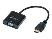 I-TEC Adapter HDMI to VGA resolution Full-HD 1920×1080/60Hz Cable 15cm gilded HDMI-connector