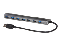 I-TEC USB 3.0 Metal Charging HUB 7 Port with power adaptor 7xUSB charging port. For Tablets Notebooks Ultrabooks PC