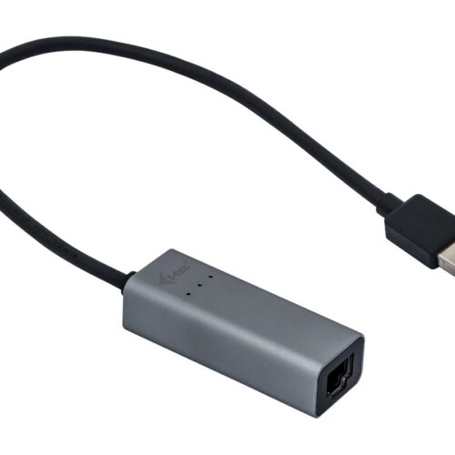 I-TEC USB 3.0 Metal Gigabit Ethernet Adapter 1xUSB 3.0 to RJ-45 LED for Notebook Tablet PC Windows Mac Linux Android