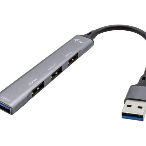 I-TEC USB 3.0 Metal HUB 1x USB 3.0 3x USB 2.0 without power adapter