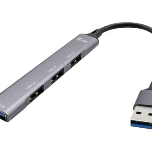I-TEC USB 3.0 Metal HUB 1x USB 3.0 3x USB 2.0 without power adapter