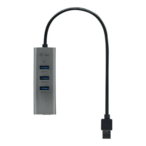 I-TEC USB 3.0 Metal HUB 4 port without power adapter ideal for Notebook Ultrabook Tablet PC supports Win und Mac OS