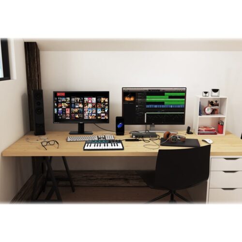 I-TEC USB 3.0/USB-C Dualdock 1x5K 2x4K 60Hz 2xHDMI 2xDP 1xGLAN 6xUSB 3.0 1xAudio/Mic Jack Kensington compatible with TB 3