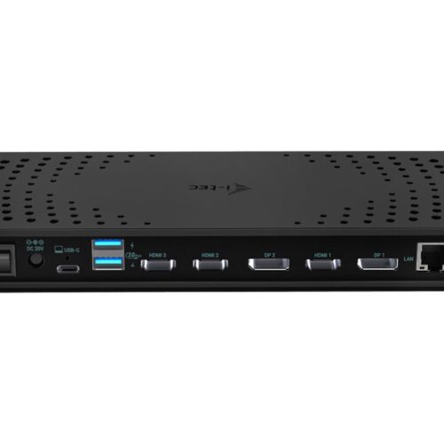 I-TEC USB 3.0 USB-C Thunderbolt 3x 4K Docking Station Gen 2 + Power Delivery 100W