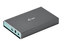 I-TEC USB-C 3.1/3.0 MySafe Enclosure for 2xSATA M.2 RAID 0/1/JBOD USB-C 3.1 Gen.2 up to 10Gbps Alucase